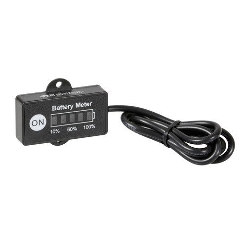[90107] Indicatore di carica a Led per batteria, 12V
