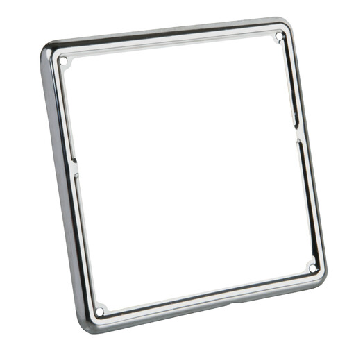 CORNICE TARGA IN ACCIAIO INOX LAMPA 90149