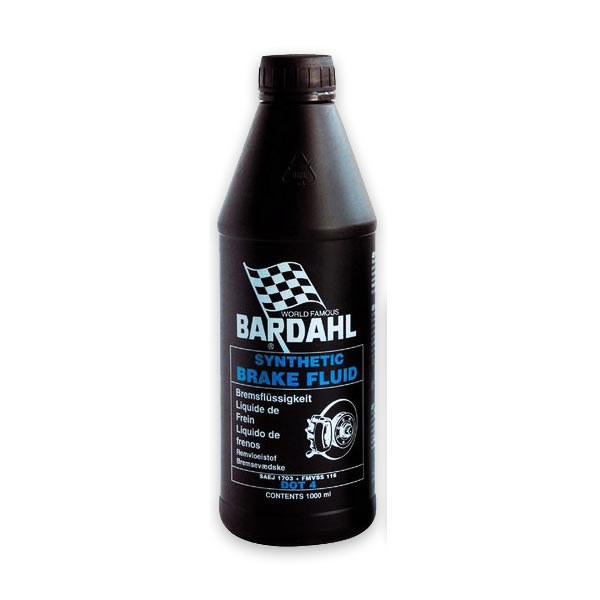[058032B] BARDAHL BRAKE FLUID DOT 4 (Cartone 12x1L) - LIQUIDO FRENI