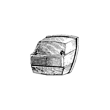 FANALE POSTERIORE PER VESPA 125 ET3 PIAGGIO 1976-1983