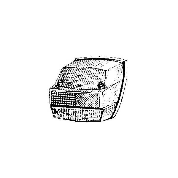 FANALE POSTERIORE PER VESPA 125 ET3 PIAGGIO 1976-1983