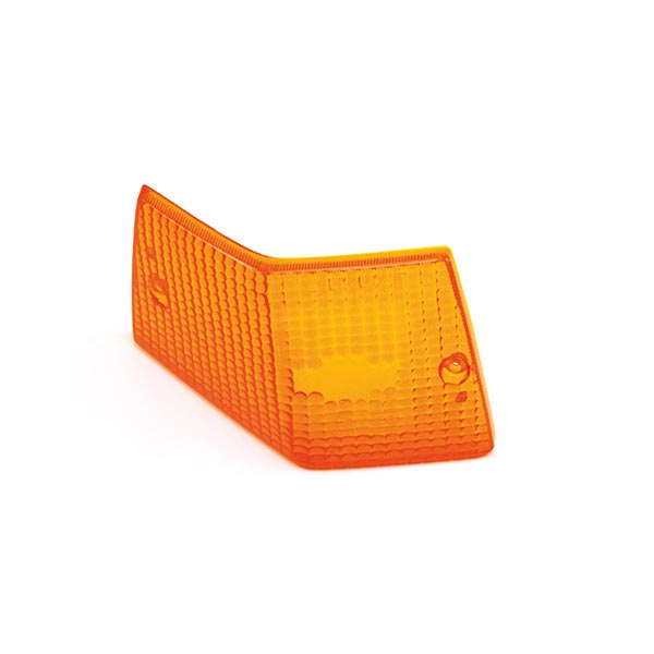 PLASTICA FANALE FRECCIA POSTERIORE SX ARANCIO PER PIAGGIO VESPA PX/PE