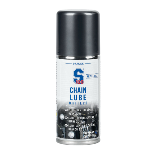 LUBRIFICANTE CATENE "S100"    100ML BIANCO