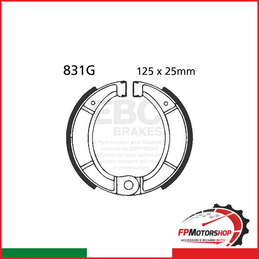 GANASCE BULTACO SHERPASCANALATE EBC R2583101 - foto brandizzata