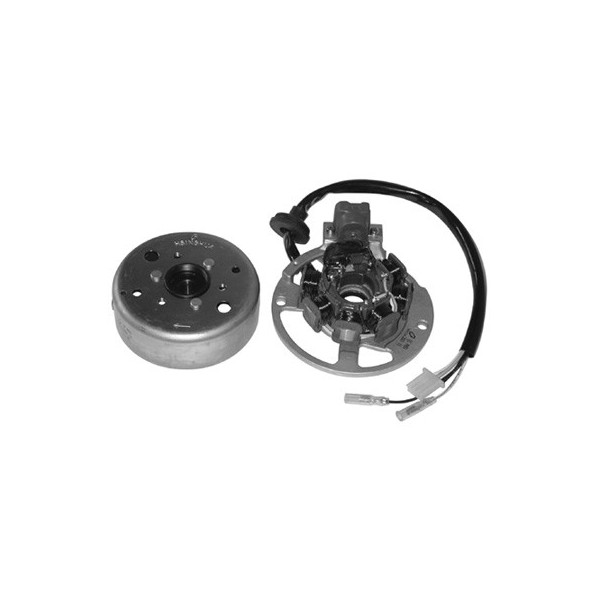 VOLANO COMPLETO PER SCOOTER APRILIA MOTORE MINARELLI 2001-2003 ROTAZIONE DX