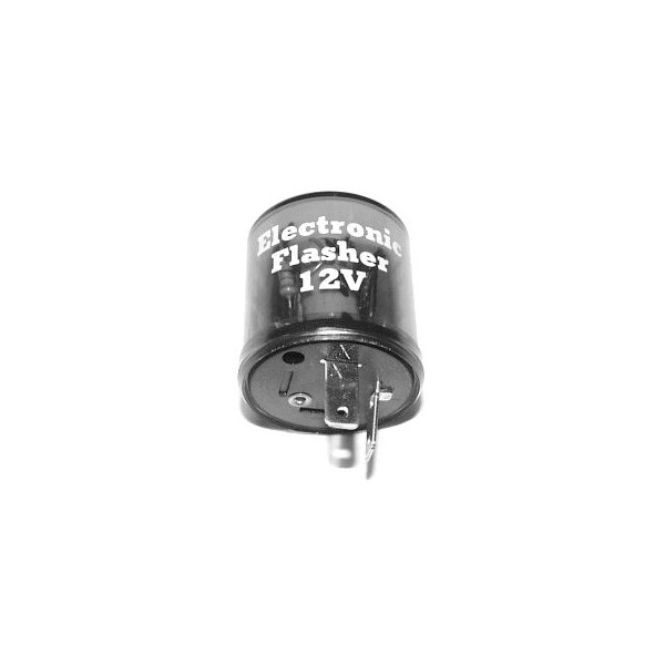 INTERMITTENZA RELE LUCI FRECCE PER MOTO 12V UNIVERSALE 240W 2 FASTON SGR