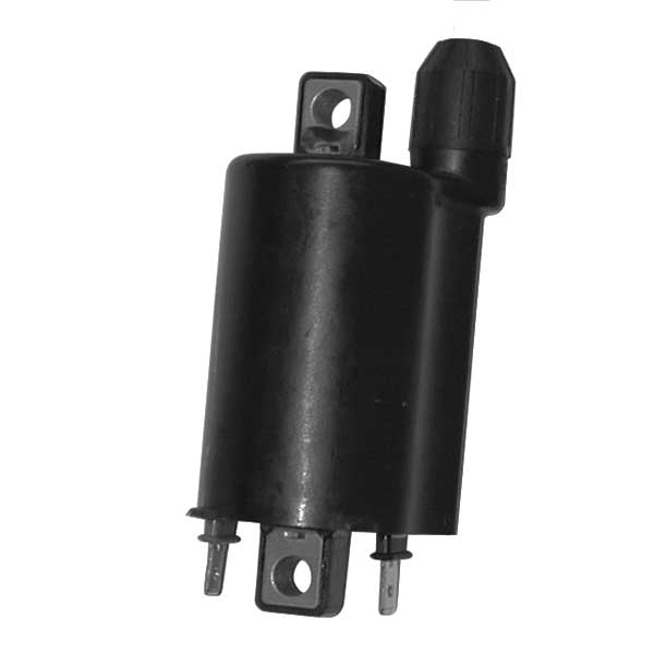 BOBINA ACCENSIONE AT ESTERNA PER MOTO HONDA-KYMCO-KAWASAKI 12V 2 PIN FORI 80mm