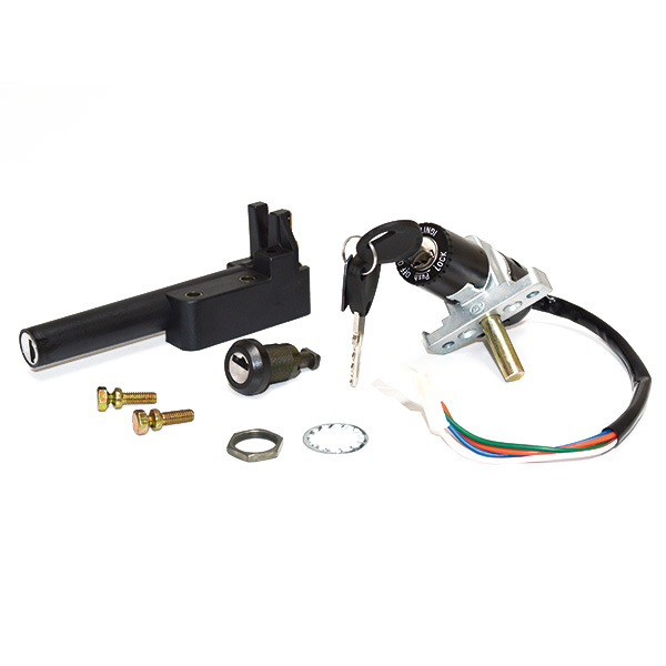 KIT BLOCCASTERZO SERRATURE SELLA BAULETTO PER APRILIA SCARABEO 50 2T 93>06