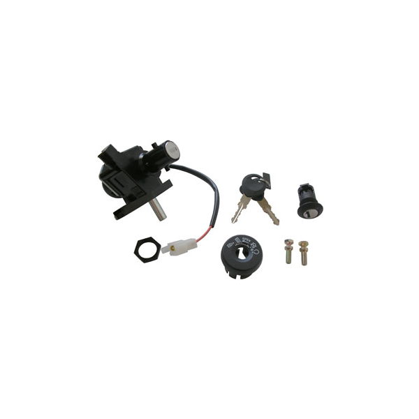KIT BLOCCASTERZO SERRATURE BAULETTO PER APRILIA SCARABEO 125/150/200 4T
