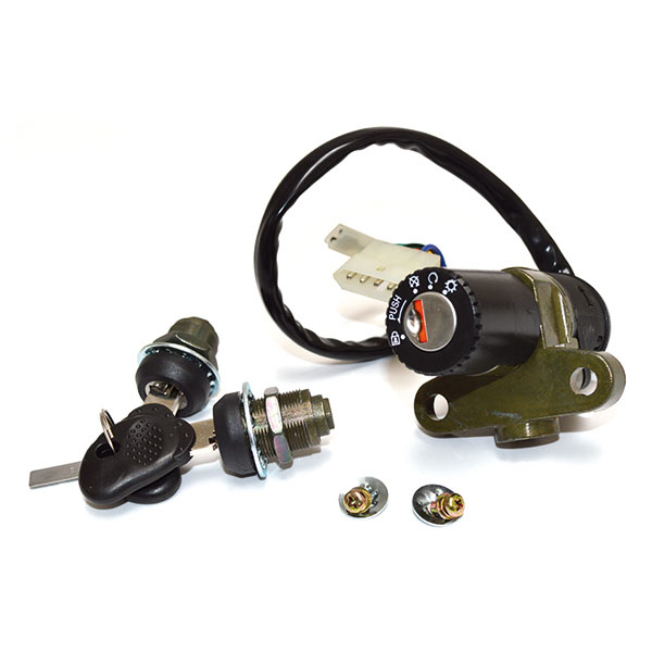 KIT BLOCCASTERZO SERRATURE SELLA FIANCHETTO PER DERBI GILERA SENDA 50 1999-2001