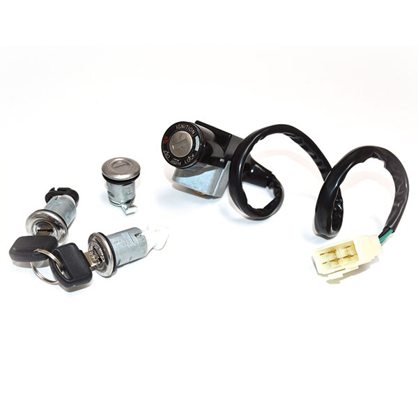 KIT BLOCCASTERZO SERRATURE SELLA BAULETTO PER HONDA SJ 50 BALI 1993-2001