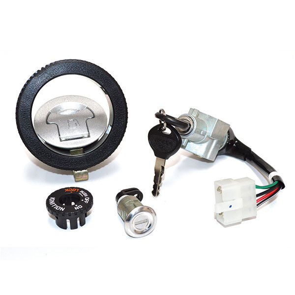 KIT BLOCCASTERZO SERRATURE SELLA TAPPO SERBATOIO PER KYMCO DINK 50/125/150/200