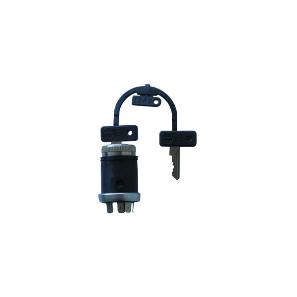 BLOCCHETTO ACCENSIONE C/CHIAVE 3 POSIZIONI 6 FASTON 0000-0000 1986-0000