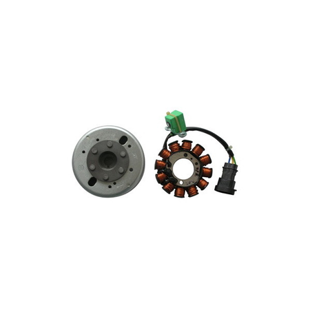 VOLANO ROTORE MAGNETE PER SCOOTER PIAGGIO 50 4T 4V FLY VESPA APRILIA SCARABEO