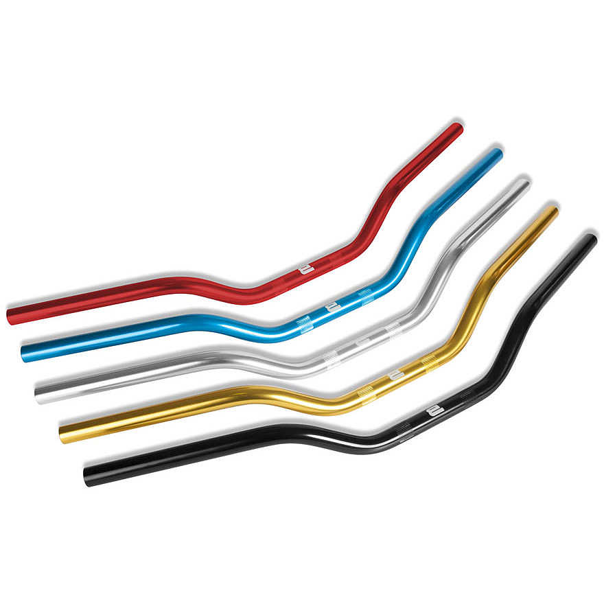 BARRACUDA MANUBRIO MOTO RACING ROSSO 22MM DIAMETRO ALLUMINIO ACCELERATORE 20CM