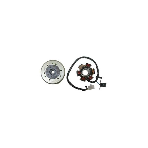 VOLANO ROTORE MAGNETE PER SCOOTER PEUGEOT 50 SPEEDFIGHT 3 LUDIX 10 SP BLASTER
