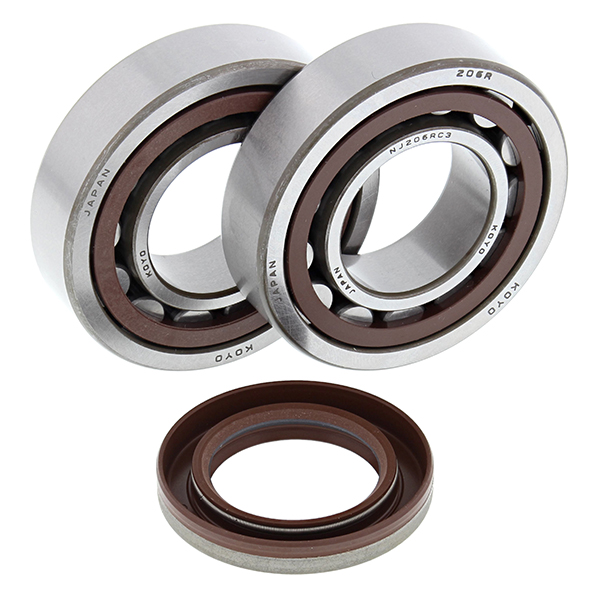 KIT CUSCINETTI PARAOLIO ALBERO MOTORE 24-1106 ALL BALLS PER MOTO KTM EXC 250