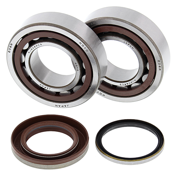 KIT CUSCINETTI PARAOLIO ALBERO MOTORE 24-1105 ALL BALLS PER MOTO KTM EXC 250