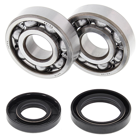 KIT CUSCINETTI PARAOLIO ALBERO MOTORE 24-1025 ALL BALLS PER MOTO YAMAHA YZ 125