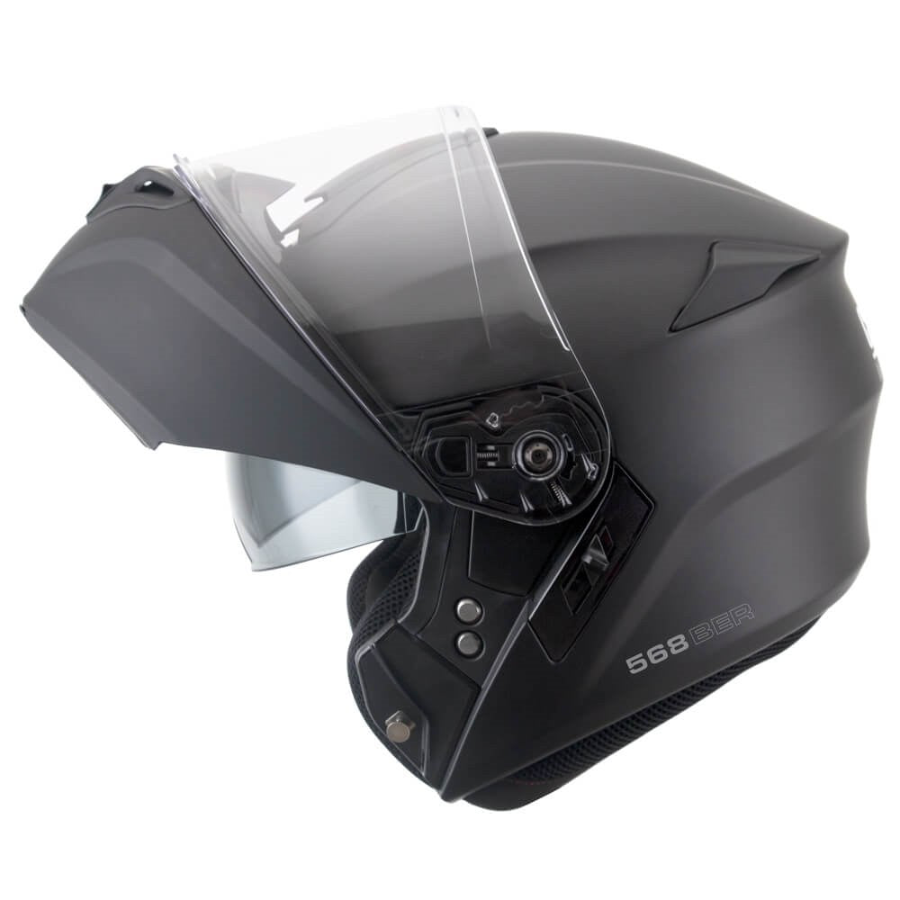 [568A-ALV-01-XS] 568A BER MONO NERO OPACO XS