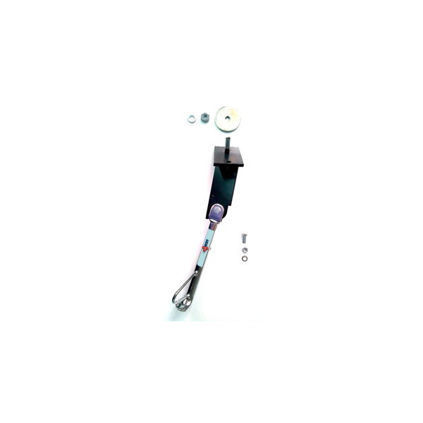 CAVALLETTO LATERALE PER SCOOTER A SX CROMATO APRILIA 50 SR DITECH SGR