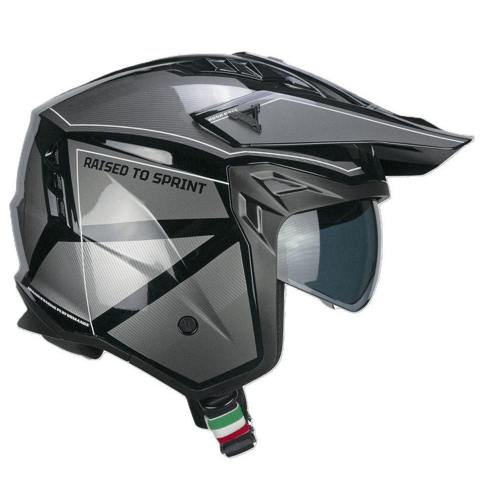 [155S-AFV-88-XS] 155S RUSH RACE NERO GRAFITE XS