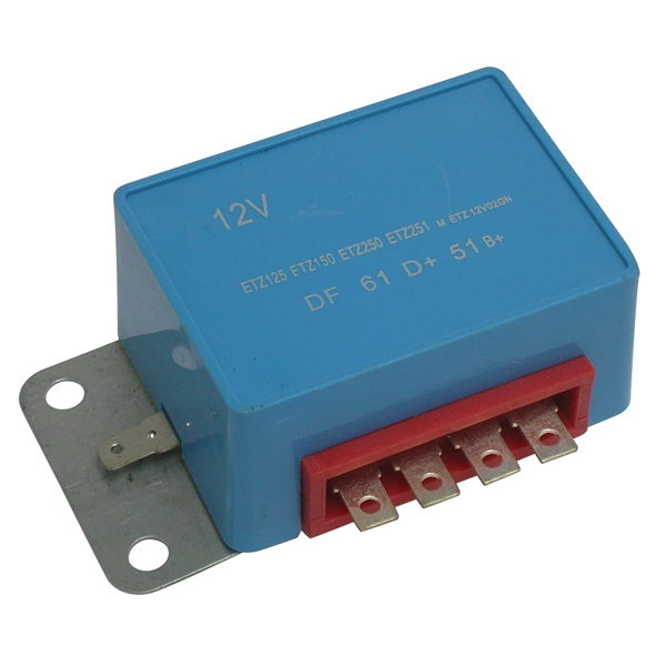 REGOLATORE DI TENSIONE 12V PER MOTO MZ ETZ 125/150/250/251 1973>