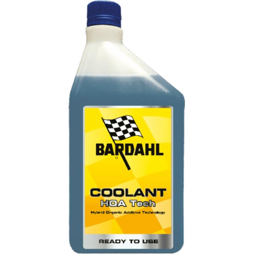 BARDAHL COOLANT HOA TECH - FLUIDO REFRIGERANTE BLU/VERDE