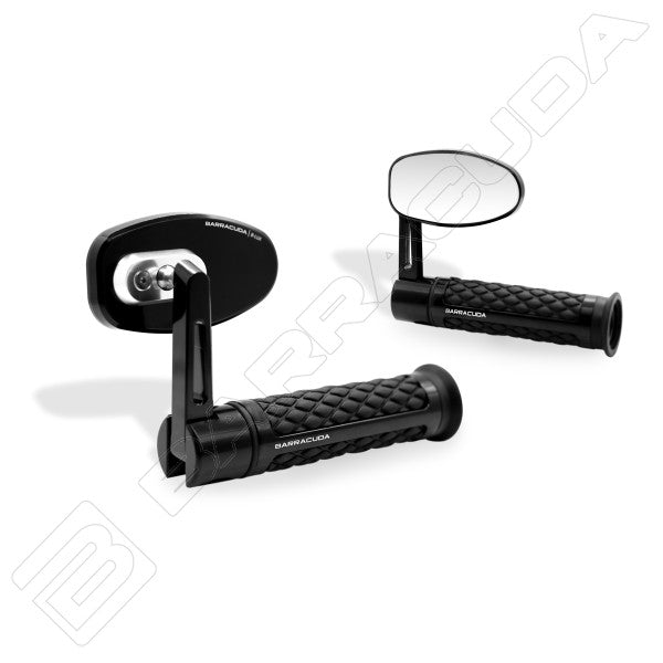 [N2000-SRB] BARRACUDA SKIN-R BAR END: specchi retrovisori per terminali