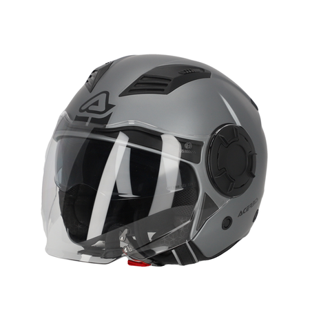 CASCO JET ACERBIS VENTO GRIGIO TAGLIA M PER MOTO SCOOTER VESPA UNIVERSALE