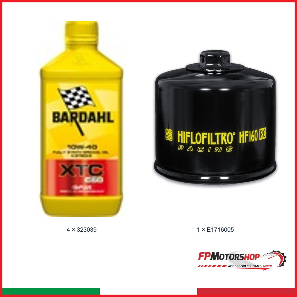 Kit TAGLIANDO BMW — BARDHAL — BARDAHL 10W-40 XTC C60 — 4 pz — Articolo + opzionale 1 E1716005