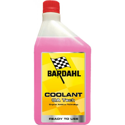 BARDAHL COOLANT. acqua radiatore colorel: ROSA