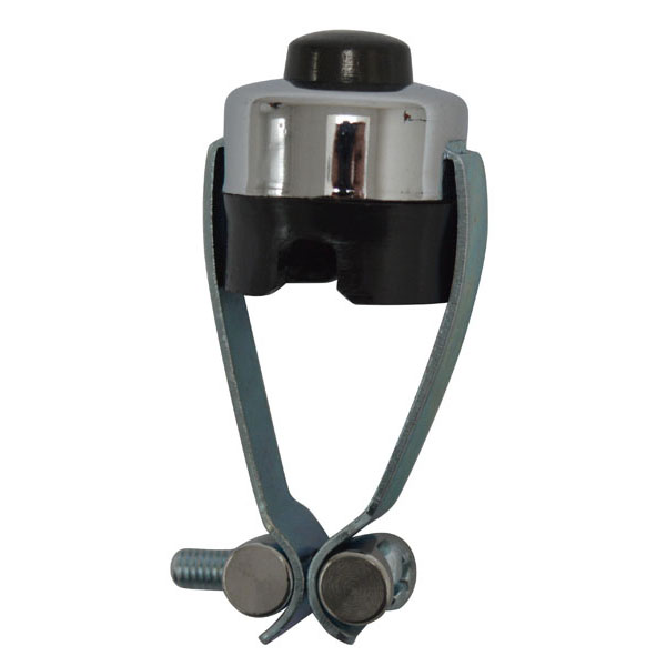 PULSANTE MASSA/CLACSON S/CAVI CROMATO UNIVERSALE PER MOTO SCOOTER