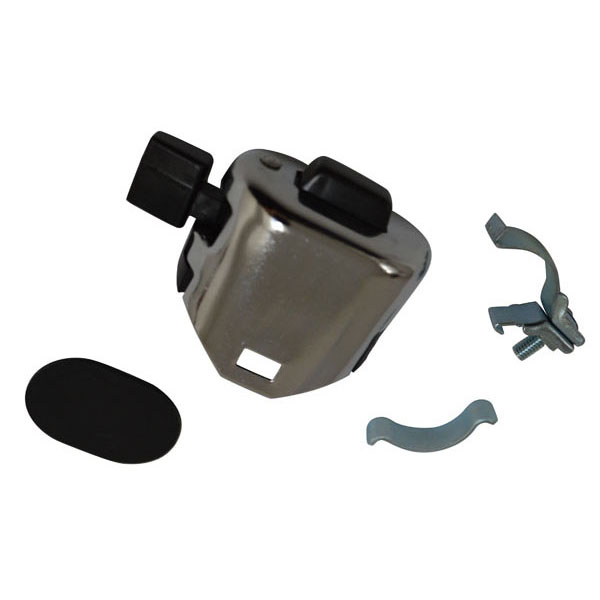 INTERRUTTORE LUCI/CLACSON/STOP CROMATO UNIVERSALE PER MOTO SCOOTER