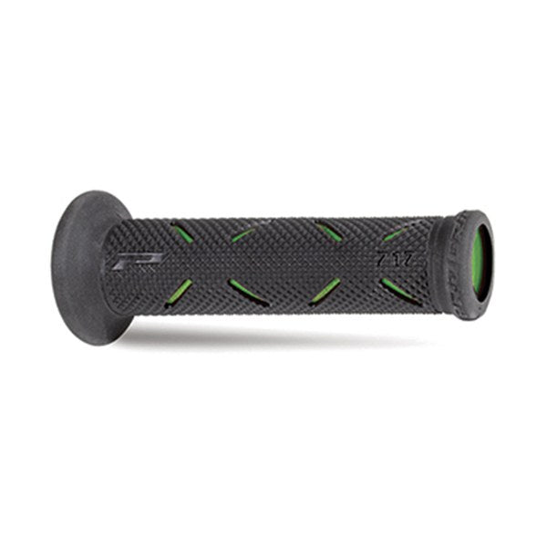 [431030] MANOPOLE STRADA FORATE PROGRIP 717 DUAL DENSITY (COLORE:VERDE)