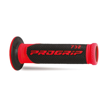 [431061] MANOPOLE SCOOTER PROGRIP 732 DUAL DENSITY (COLORE:ROSSO)