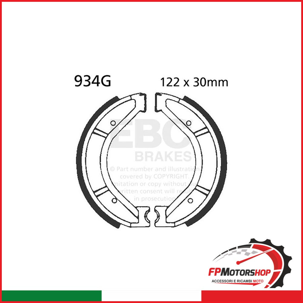 GANASCE 934G SCANALATE EBC R2593401 - foto brandizzata