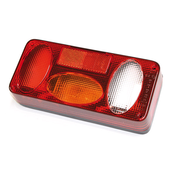 FANALE POSTERIORE DX PER PIAGGIO PORTER MAXXI S/CAVI 2010-2015