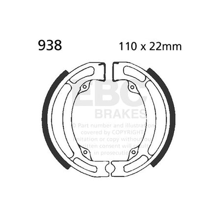 GANASCE 938 EBC R2593800 - foto originale