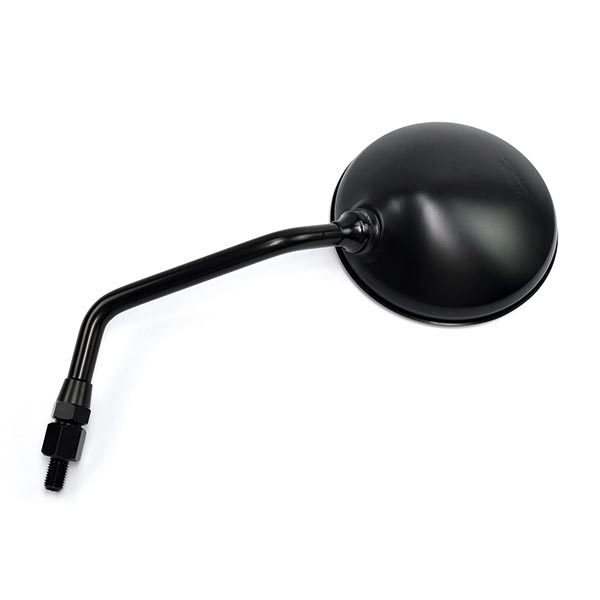 SPECCHIO SPECCHIETTO RETROVISORE NERO SX PER SCOOTER TONDO APRILIA SCARABEO 125