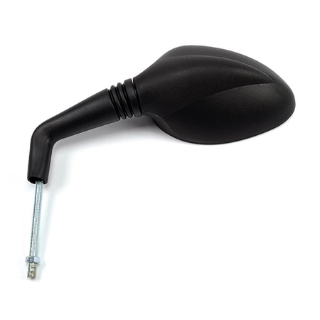 SPECCHIO SPECCHIETTO RETROVISORE NERO SX PER SCOOTER PEUGEOT ELYSEO 50 100 99>02