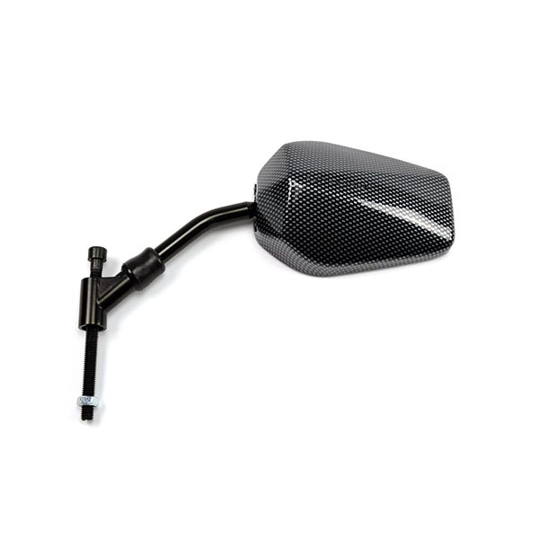 SPECCHIO SPECCHIETTO RETROVISORE CARBON SX PER SCOOTER PEUGEOT 50 XRACE METAL-X