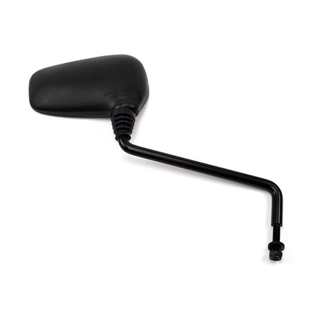 SPECCHIO SPECCHIETTO RETROVISORE NERO DX PER APE TMP602>703 BRACCIO LUNGO