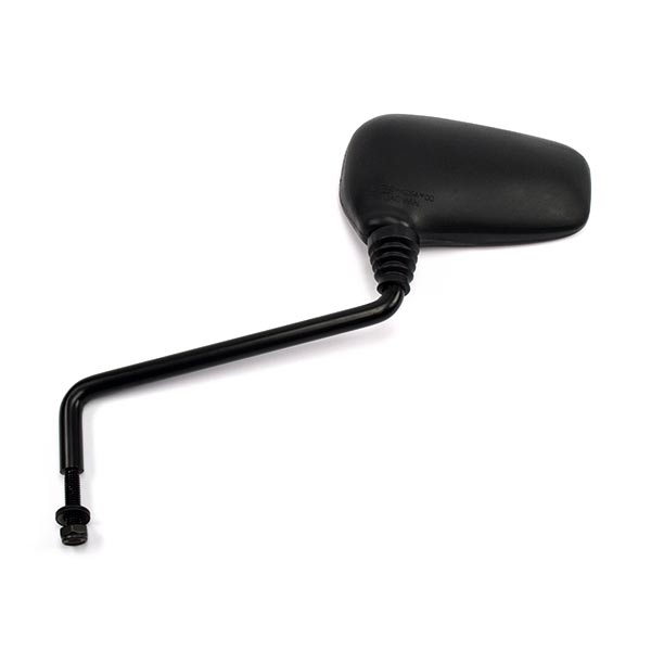 SPECCHIO SPECCHIETTO RETROVISORE NERO SX PER APE TMP602>703 BRACCIO LUNGO
