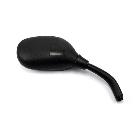 SPECCHIO SPECCHIETTO RETROVISORE NERO DX PER SCOOTER MALAGUTI F12 F15 CENTRO
