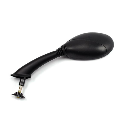 SPECCHIO SPECCHIETTO RETROVISORE NERO SX PER SCOOTER NERO PIAGGIO FLY 50>125