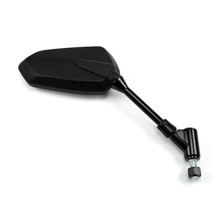 SPECCHIO SPECCHIETTO RETROVISORE NERO DX PER MOTO NERO YAMAHA FZ1 1000