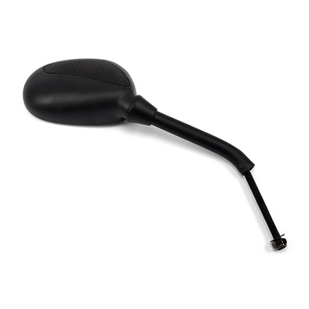 SPECCHIO SPECCHIETTO RETROVISORE NERO DX PER SCOOTER PEUGEOT LUDIX 50 TREND