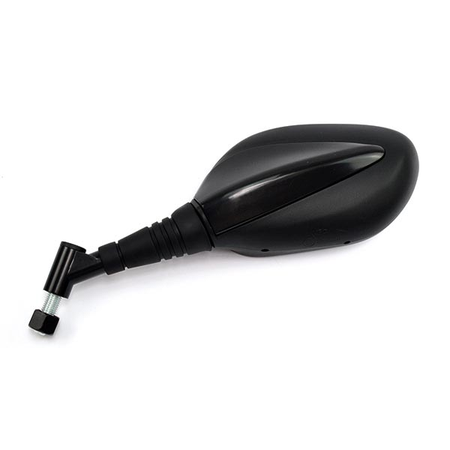 SPECCHIO SPECCHIETTO RETROVISORE NERO SX PER SCOOTER NERO KYMCO DINK EURO 3