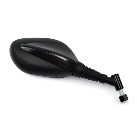 SPECCHIO SPECCHIETTO RETROVISORE NERO DX PER SCOOTER NERO KYMCO DINK EURO 3